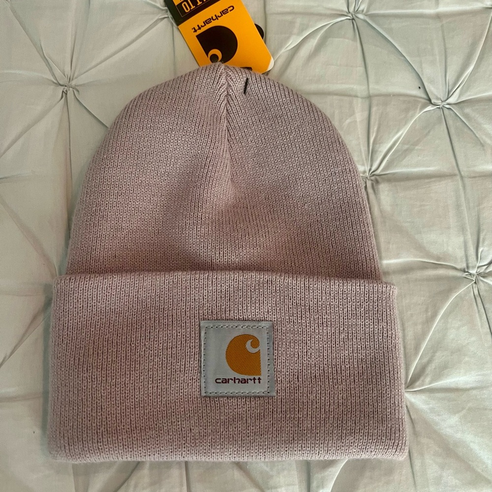 Carhartt stocking hat~blush pink